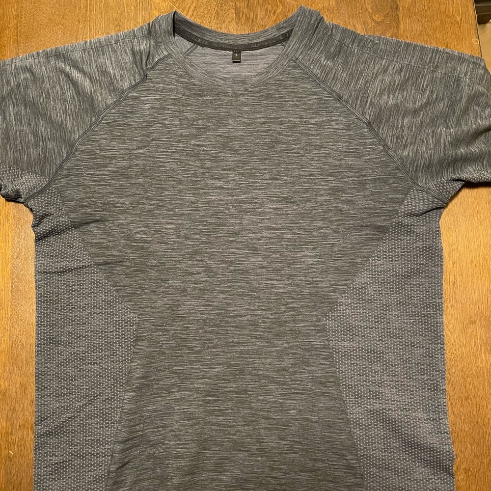 Alphalete Hero Seamless Short Sleeve - black marl